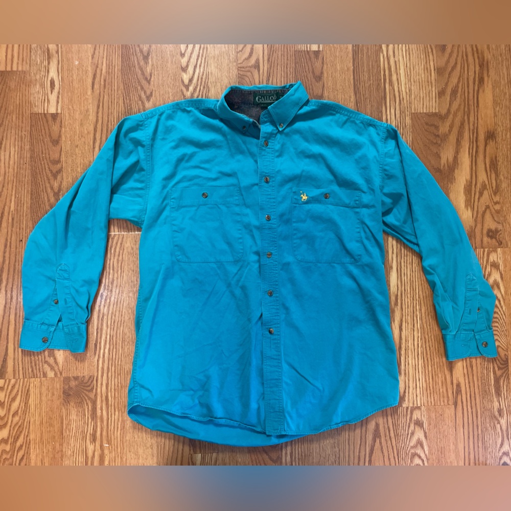 Vintage! Gallop brand button down XL